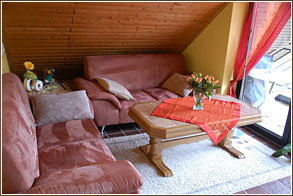 Gemütliche Sofaecke